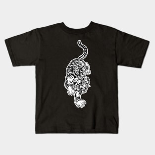 Crawling Tiger Kids T-Shirt